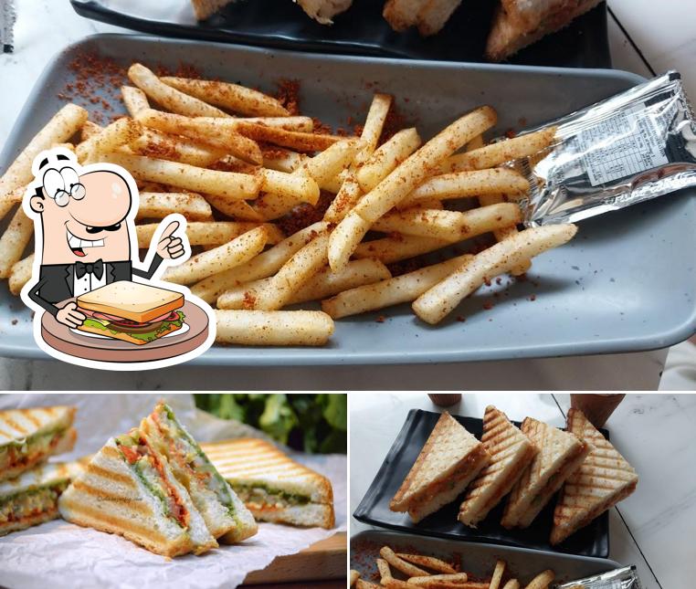 Grilled cheese sandwich at Ab Chai Pe Charcha