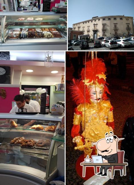 Gli interni di Al San Domenico Bar