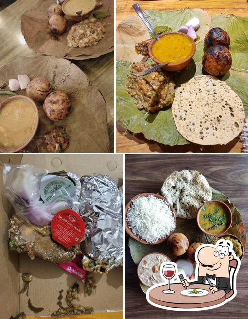 Food at Parampara Baati Chokha