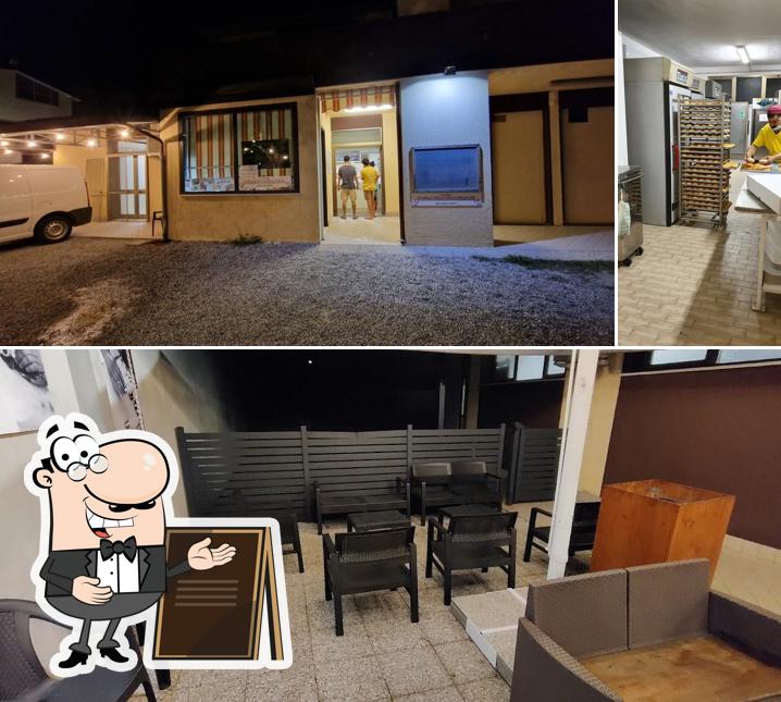 Gli esterni di Le Perle, laboratorio pasticceria