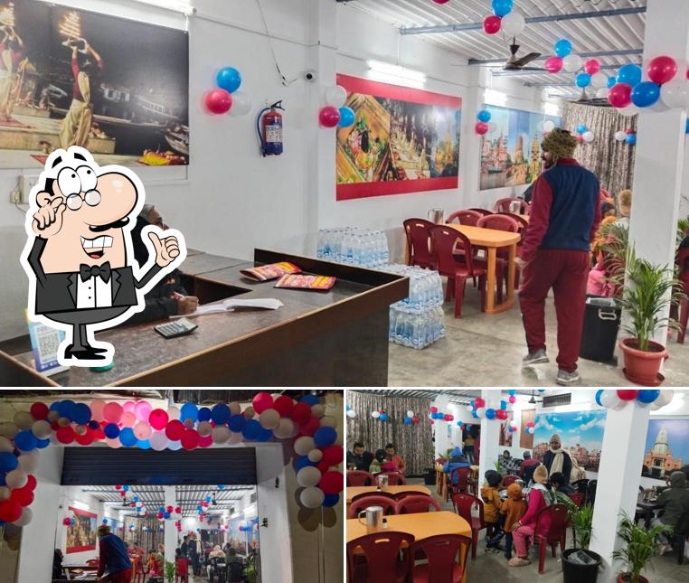 The interior of The taste of king banarasiya bhojnalaya