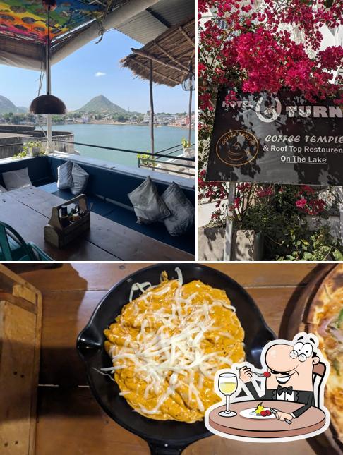 The restaurant's food and exterior