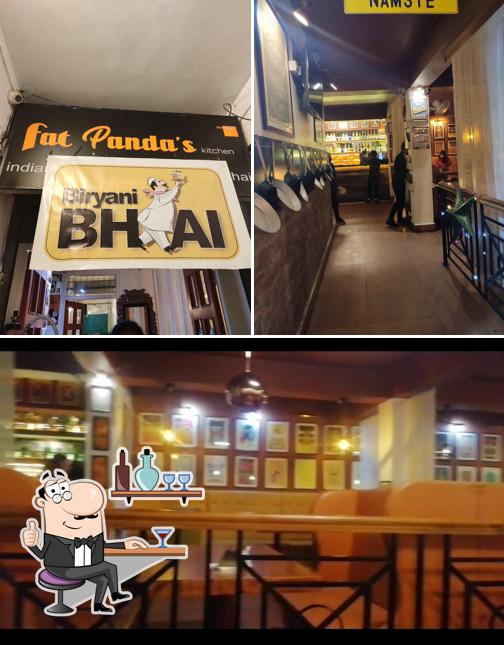 The interior of Biryani Bhai