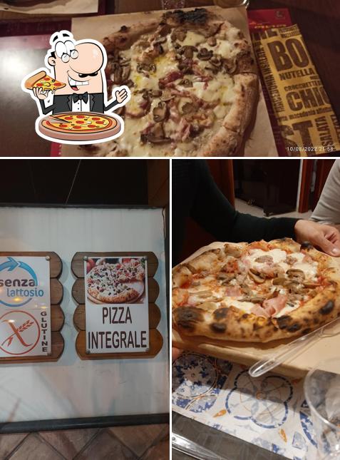 A Grano Puro, puoi assaggiare una bella pizza