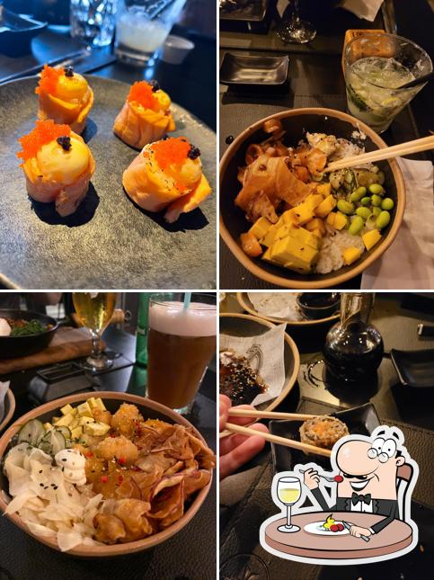 Comida em King Temaki Restaurante Japonês Juvevê