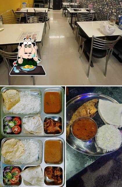This is the image depicting food and interior at AMARA FAMILY RESTAURANT
