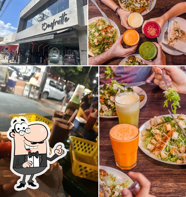 O exterior do Desfrutte Açaí Gourmet