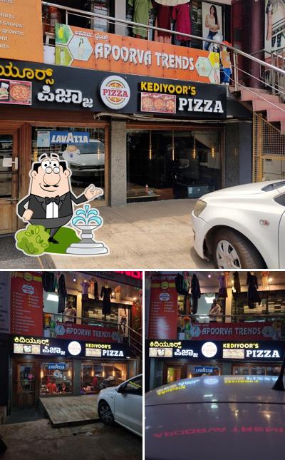 The exterior of Kediyoor's Pan Pizza
