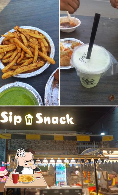 French fries at Sip n Snack