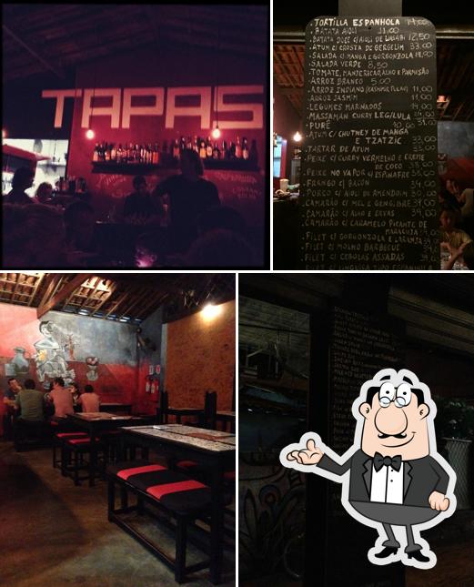 Veja imagens do interior do Tapas