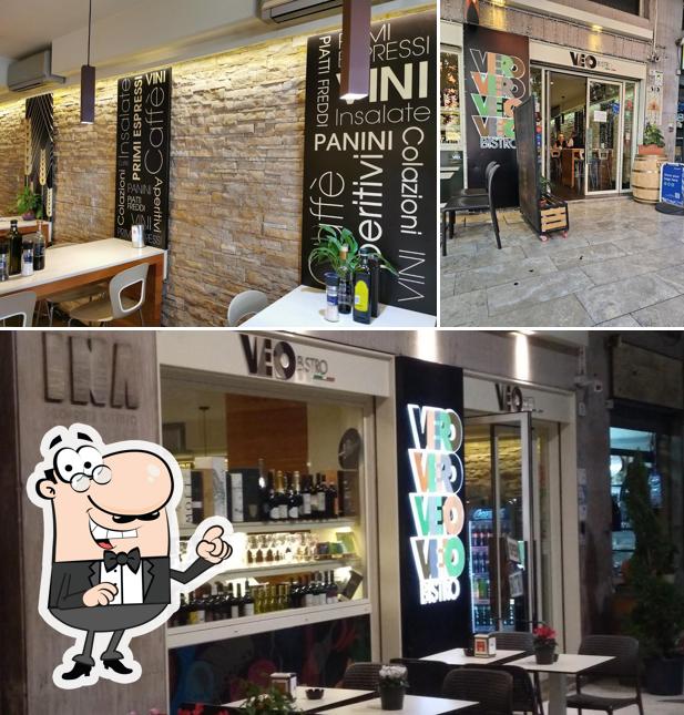 Dai un'occhiata agli interni di Vero Bistro