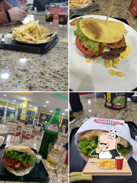 Batata frita em Felippi's Lanches