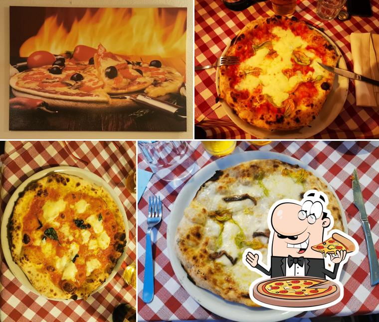 Prenditi tra le molte varianti di pizza