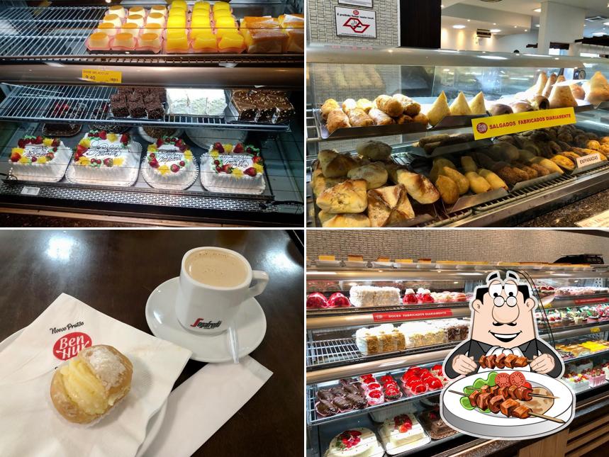 Platos en Padaria Ben-Hur