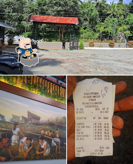 Among different things one can find food and exterior at Padippura Restaurant