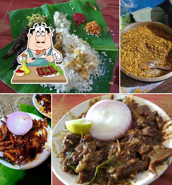 Baby back ribs at Babu's hotel