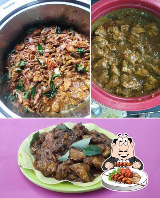 Food at Bai Kadai Briyani-The taste of rasipuram