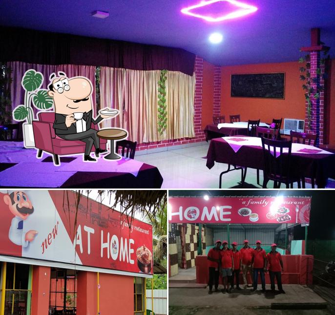 The interior of At home