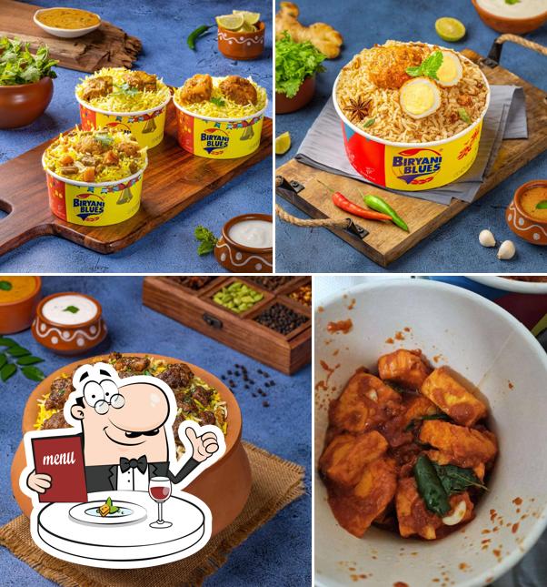 Biryani at Biryani Blues