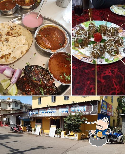 Food at Hotel Sai Palace