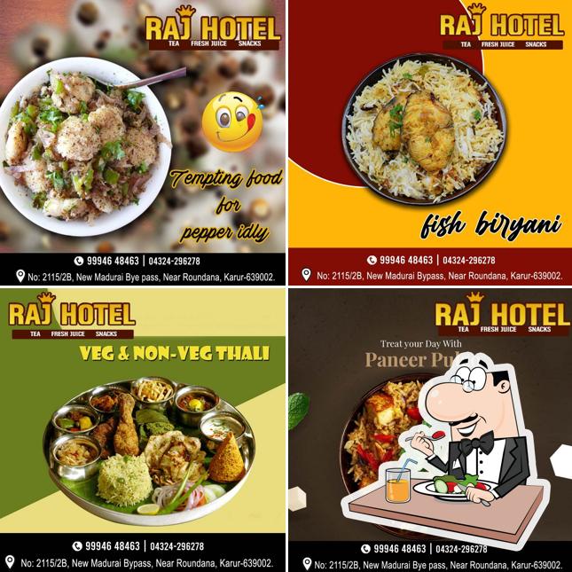 Meals at Raj Hotel