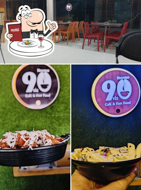 Check out the image depicting food and interior at 9tiz cafe & fast food