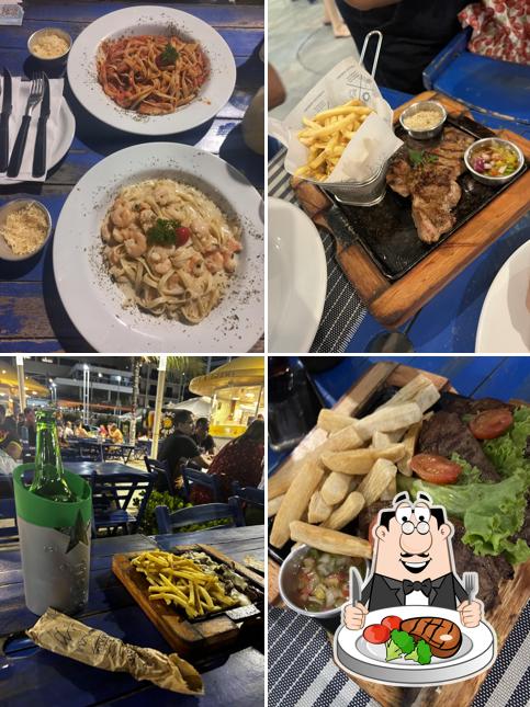 Bife em Complexo Praieiro: Café da Manhã, Sushi, Boteco, Pizzaria, Beira Mar