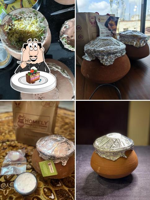 Chocolate cake at Homely Pot