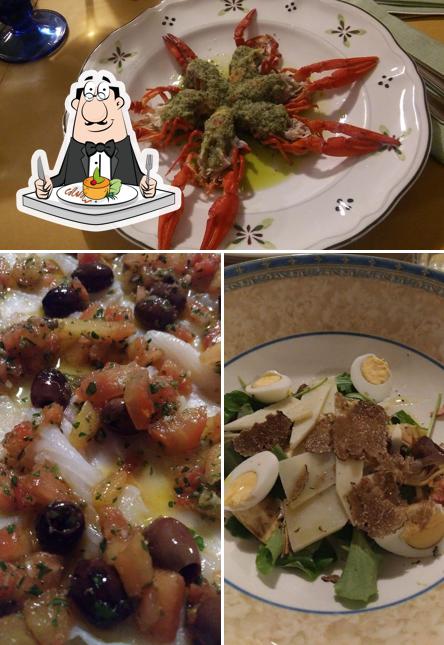 Platti al Osteria della Luna