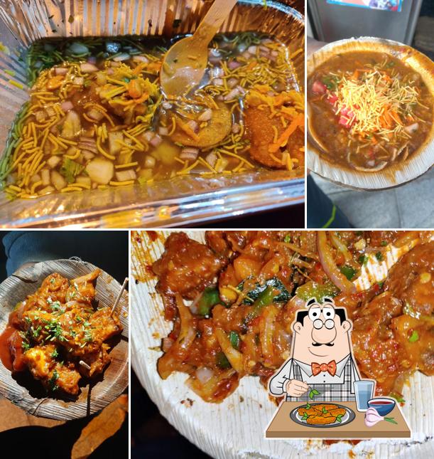 Chicken wings at Prashanth chats and Gobi center