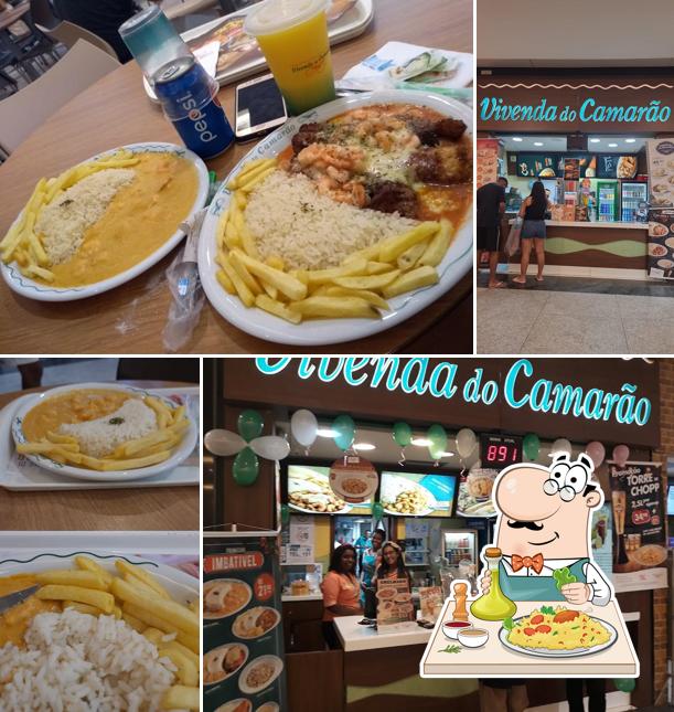 Platos en Vivenda do Camarão