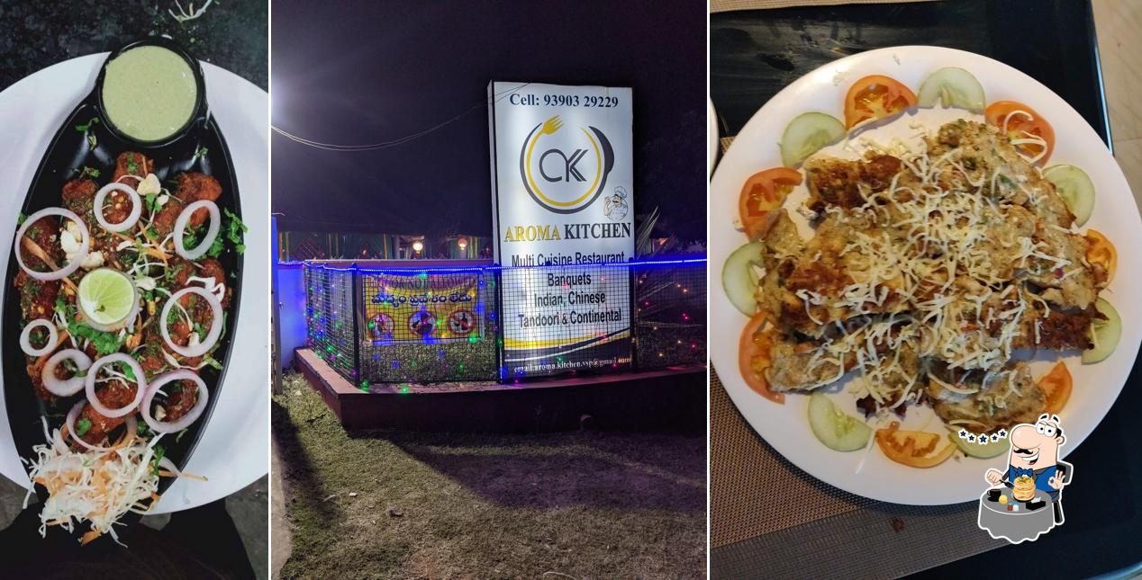 Food at Aroma Kitchen