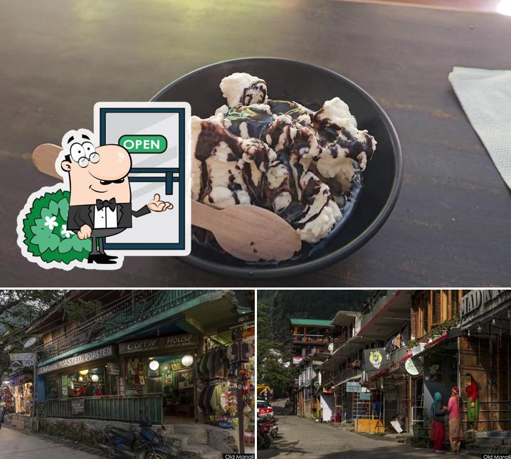 Among various things one can find exterior and food at Dylan's Toasted & Roasted Coffee House-Best Coffee House/Pioneer of Real Coffee/Most Popular Cafe For World Famous