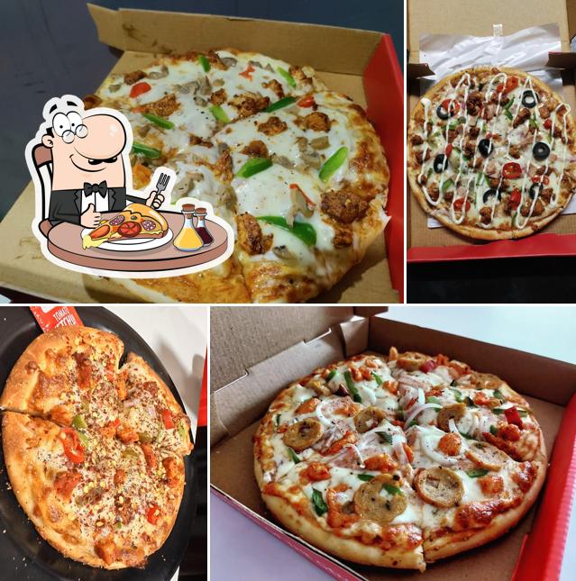 Try out different variants of pizza