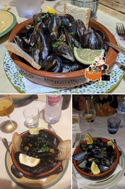 Cozze al Lo Scacciapensieri osteria di mare