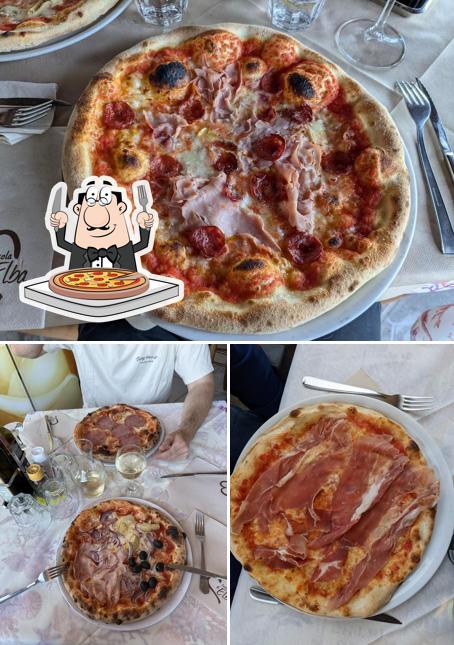 Scegli tra le svariate varianti di pizza