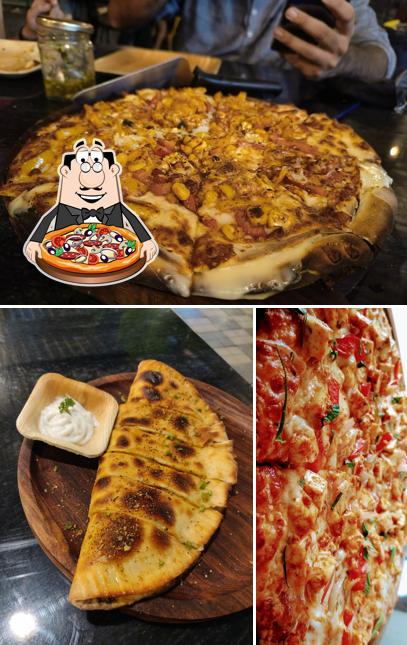 Try out pizza at Goldmine Pizza