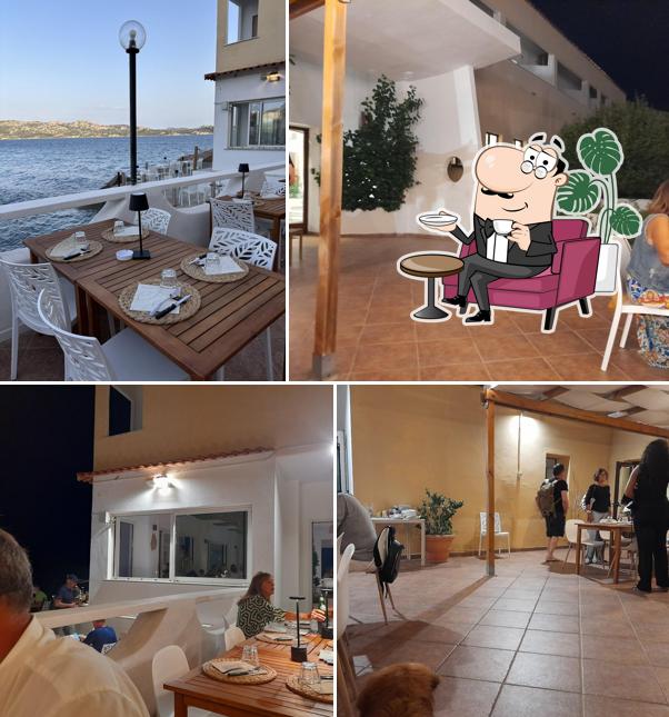 Gli interni di Il Gabbiano Pizza & Food Lounge