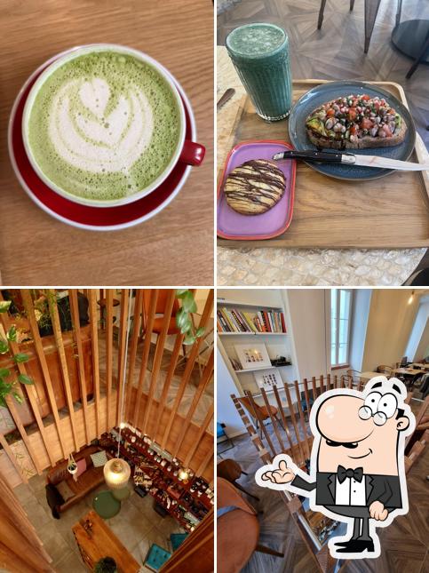 Gli interni di Lä Gazette Café & Boutique