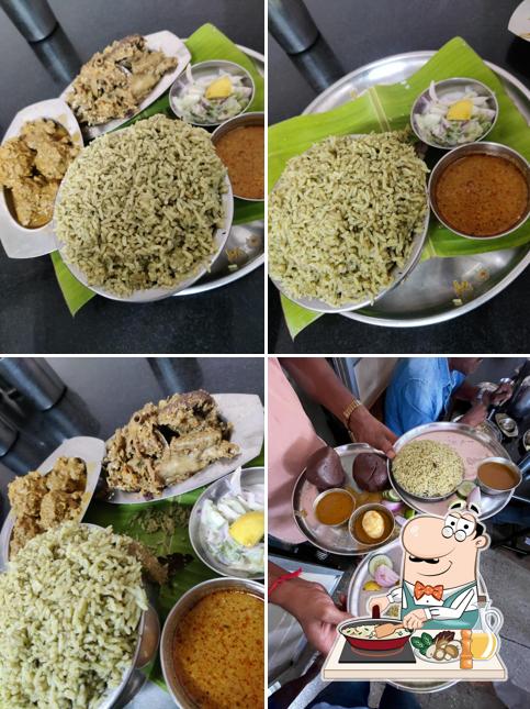 Fried rice at Pavan hindu Military Hotel