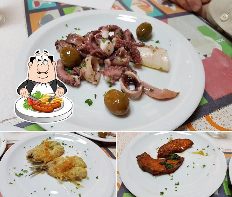Platti al Trattoria Da Mariucciu Da Bella