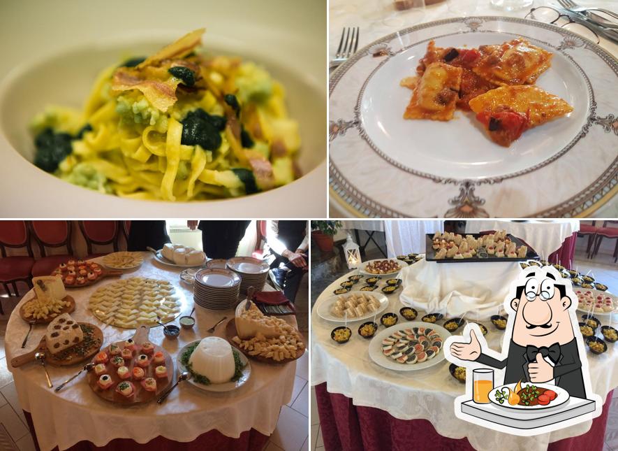 Cibo al Ristorante La Locanda di Villa Rosy