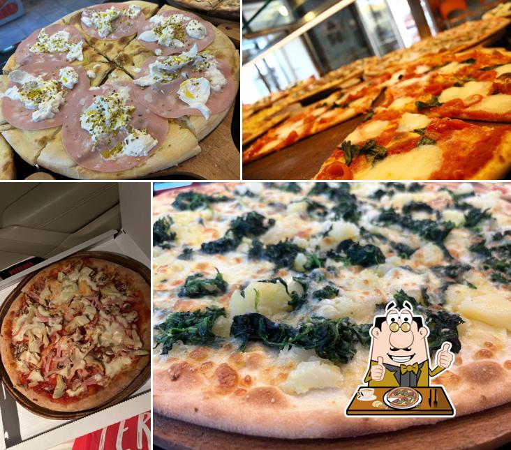 A Pizzeria Le Ville Due, puoi prenderti una bella pizza