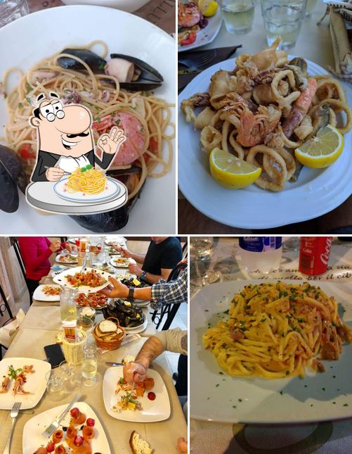 Spaghetti alla carbonara al Ristorante Meo Patacca - Ceriale (sv)