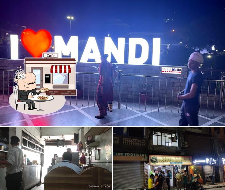 You can get some fresh air outside Ashoka Dhaba