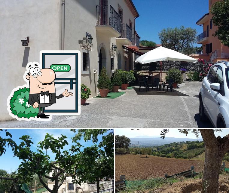 Puoi goderti l'aria fresca dal dehors di Agriturismo La Macchia