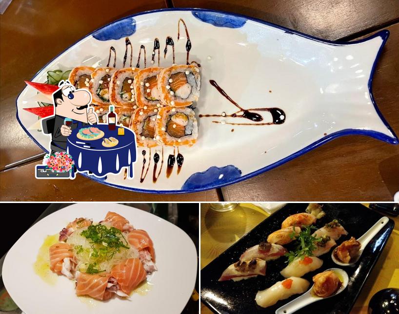 Sashimi em Akira Cozinha Japonesa