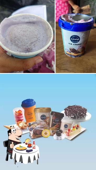 Cheese plate at Giani