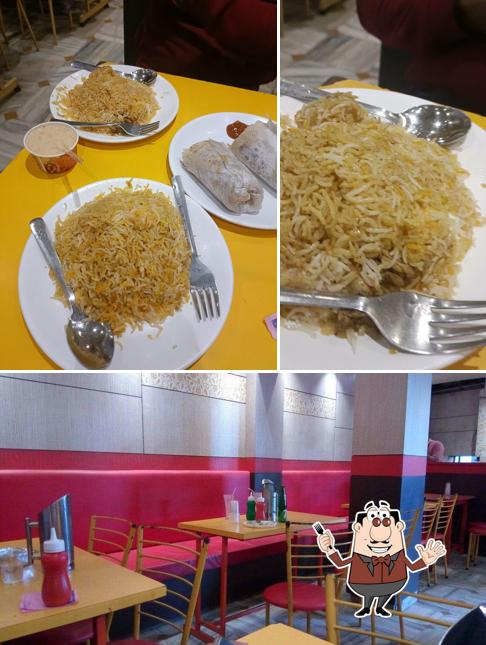 The image of Mughlai Kolkata’s food and interior