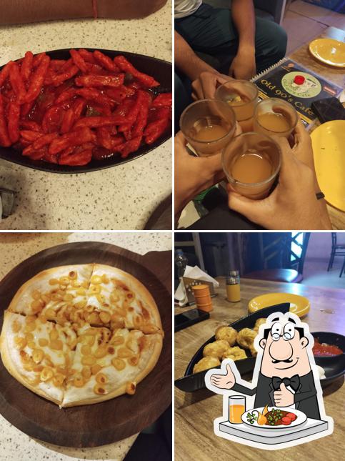 Food at Old 90's cafe